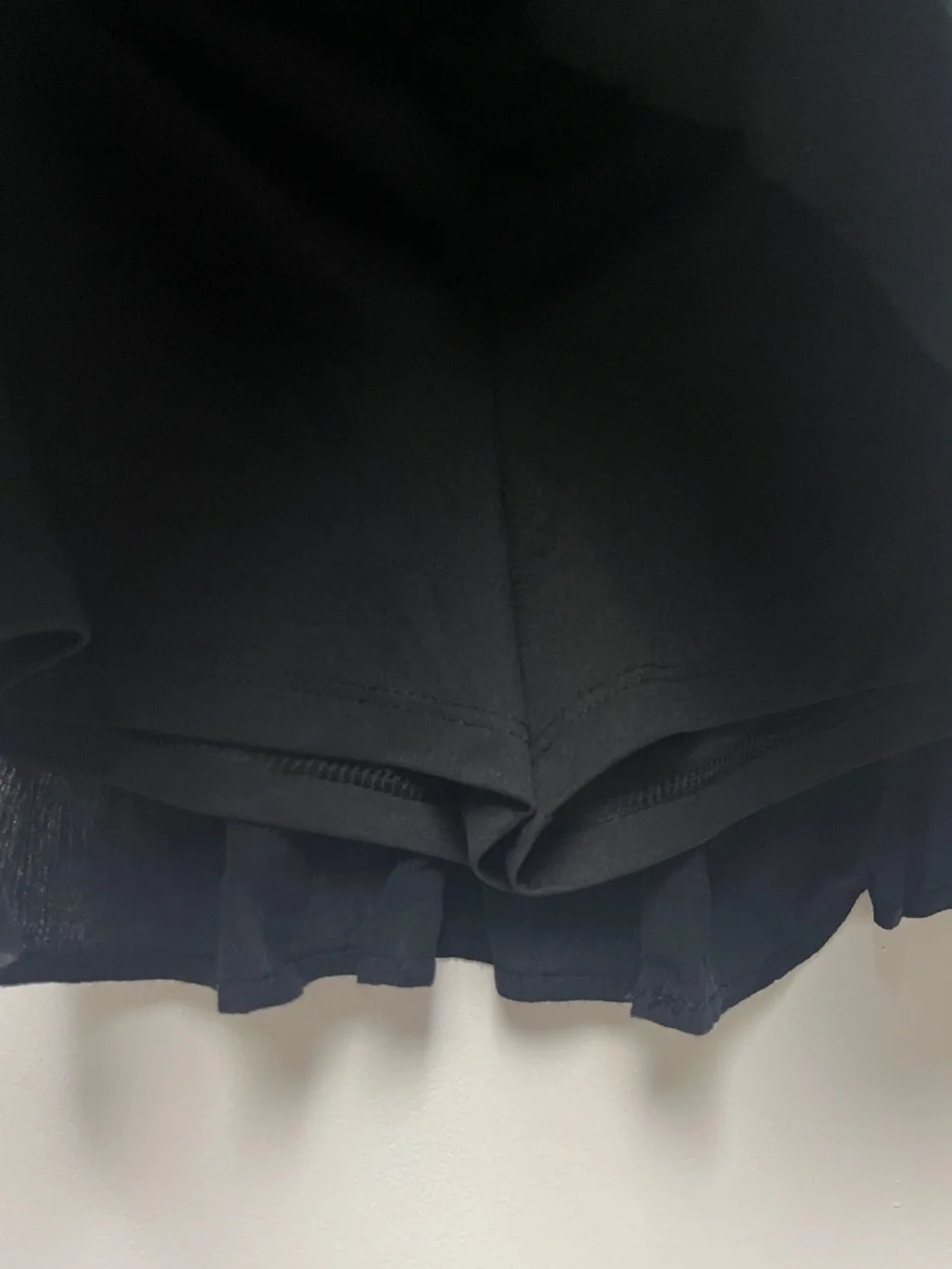 Justice Black Embellished Girl's Skort